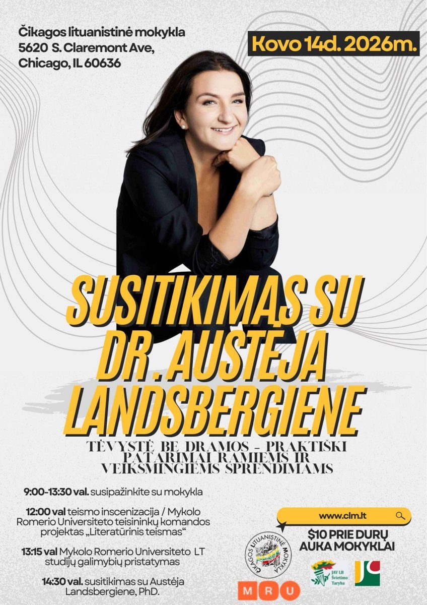 Susitikimas su Dr. Austėja Landsbergiene