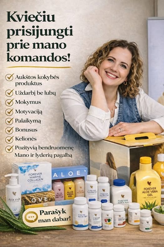 Kviečiu prisijungti prie mano komandos