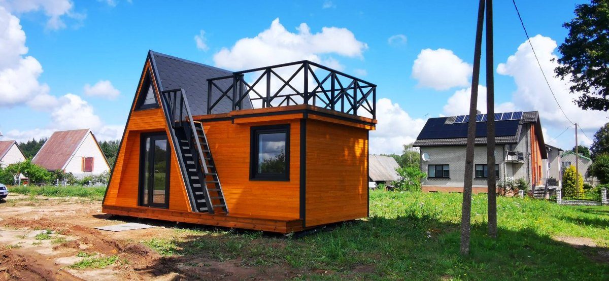 MODULINIS NAMELIS SU STOGO TERASA