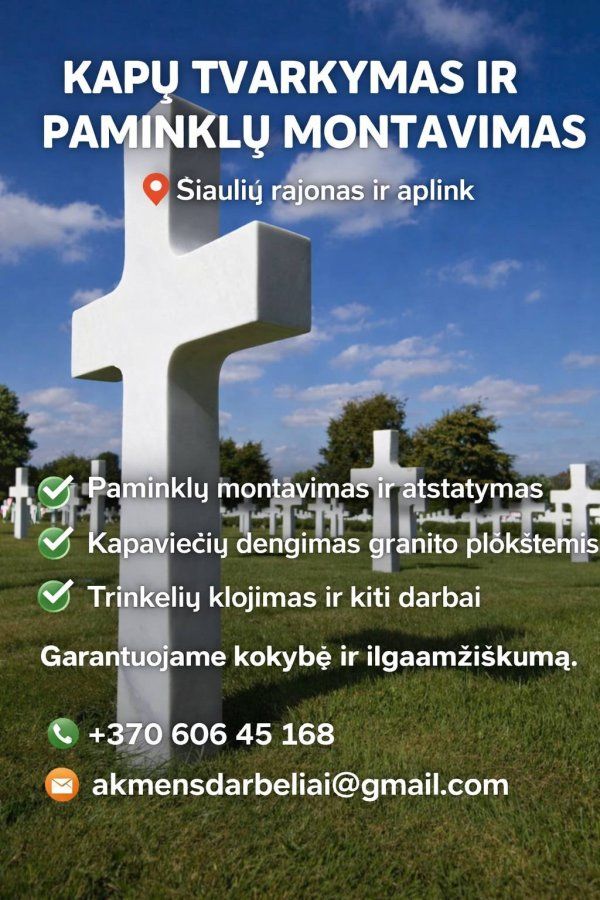 Kapų priežiūra