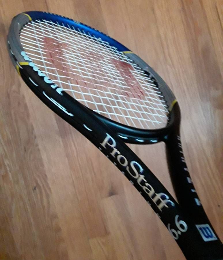 WILSON PRO STAFF 6.6 TITANIUM O/S TENNIS RACKET excellent condition