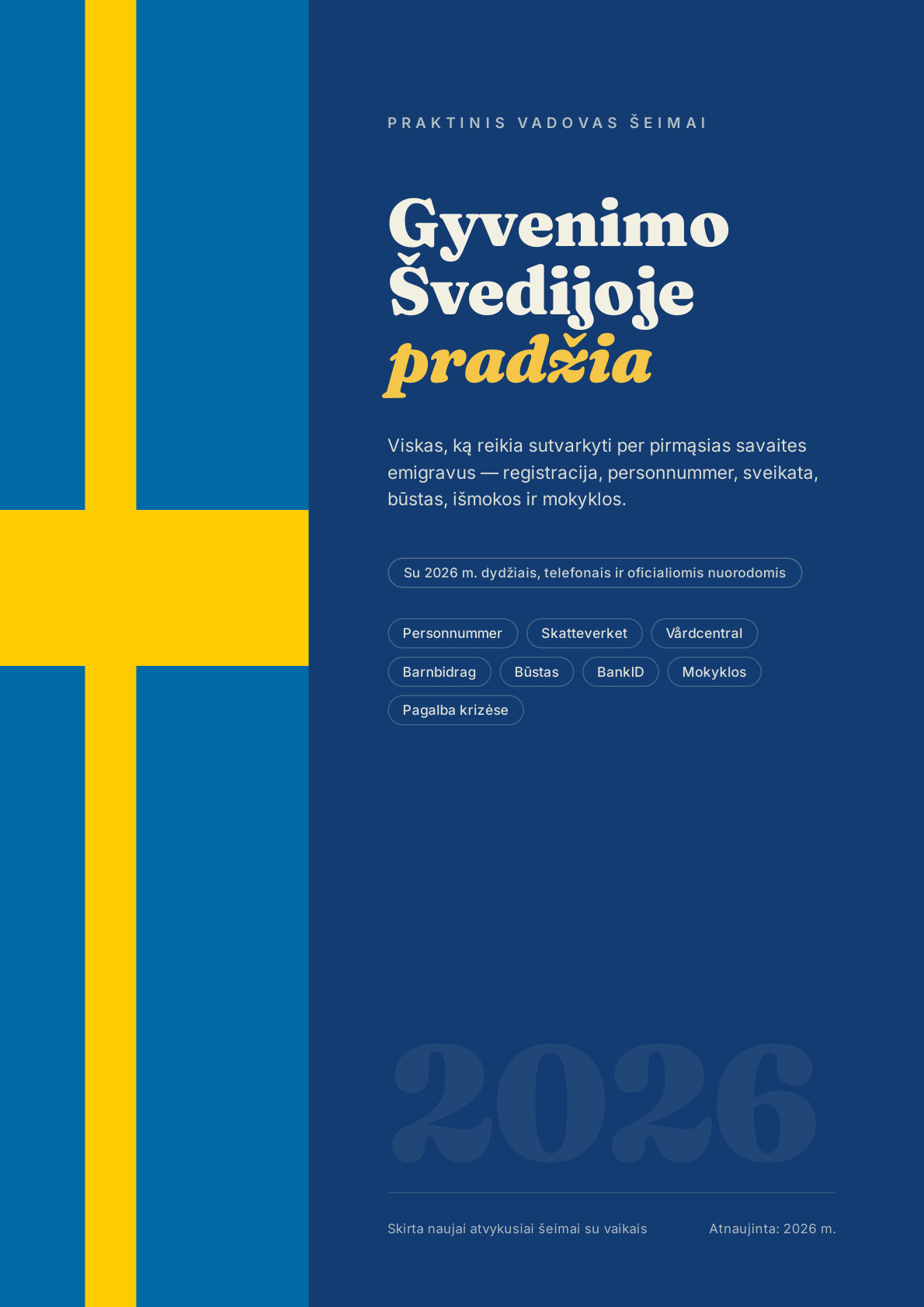 Praktinis Vadovas Gyvenimo Švedijoje pradžia