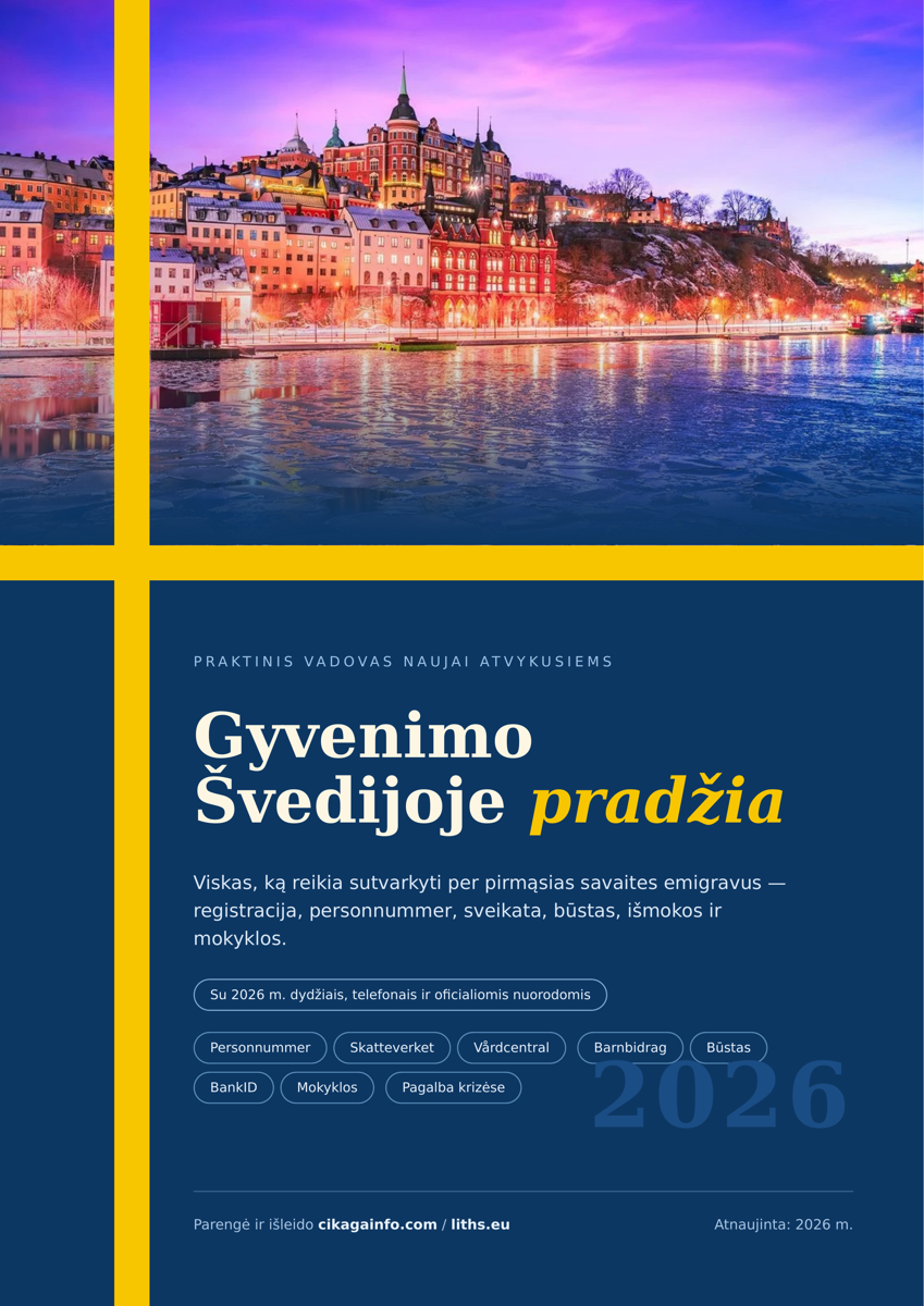 Praktinis vadobvas.Gyvenimo Švedijoje pradžia